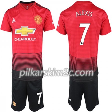 Koszulka Manchester United Alexis Sanchez 7 Dziecięca Główna 2018-2019 - Koszulki Piłkarskie